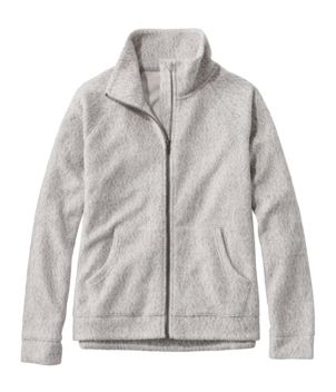 Women's Heritage Marled Fleece, Zip Cardigan