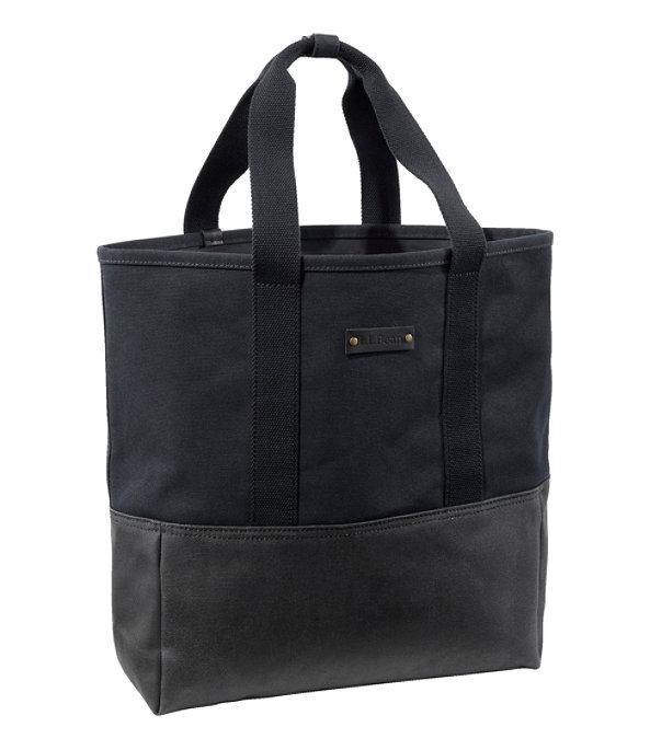 Nor'easter Open-Top Tote Bag, Black/Coal, large image number 0