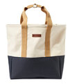 Nor'easter Open-Top Tote Bag, Classic Navy/Cream/Canyon Khaki, small image number 0