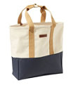 Nor'easter Open-Top Tote Bag, Classic Navy/Cream/Canyon Khaki, small image number 0