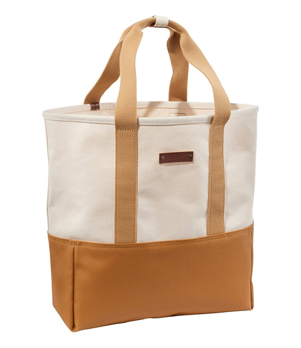 Nor'easter Open-Top Tote Bag, Dark Bronze/Cream/Canyon Khaki, large image number 0