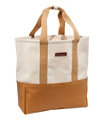 Nor'easter Open-Top Tote Bag, Dark Bronze/Cream/Canyon Khaki, small image number 0