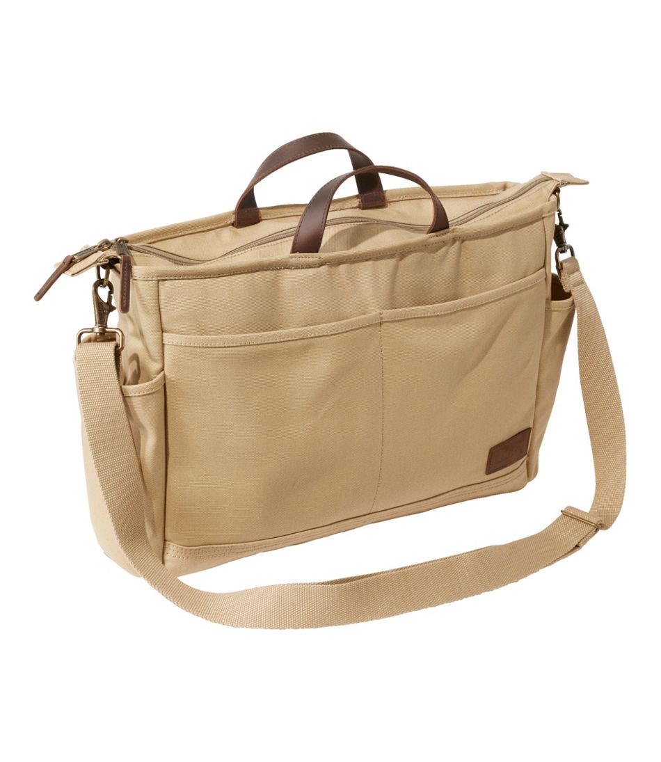L.L.Bean Stonington Daily Carry Tote Handbags Dark Khaki : One Size