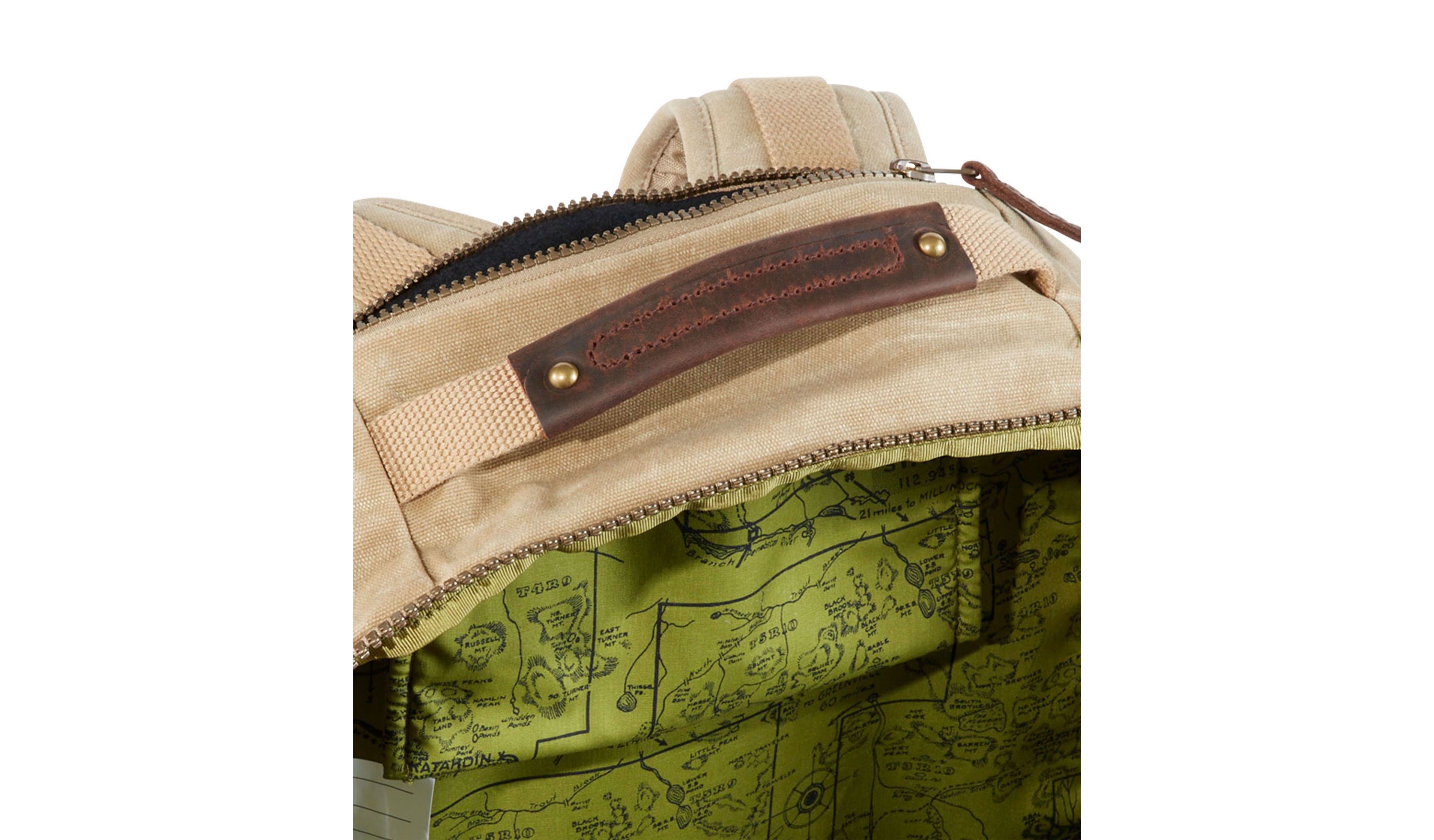 Waxed Canvas Travel Backpack