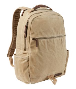 Waxed Canvas Travel Backpack