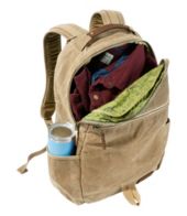 Ll bean 2024 waxed canvas backpack