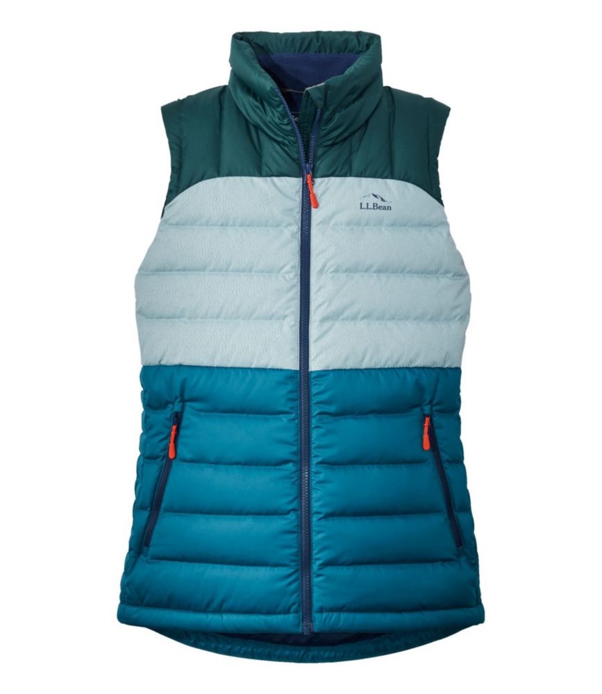 Women's Bean's Down Vest, Reflective