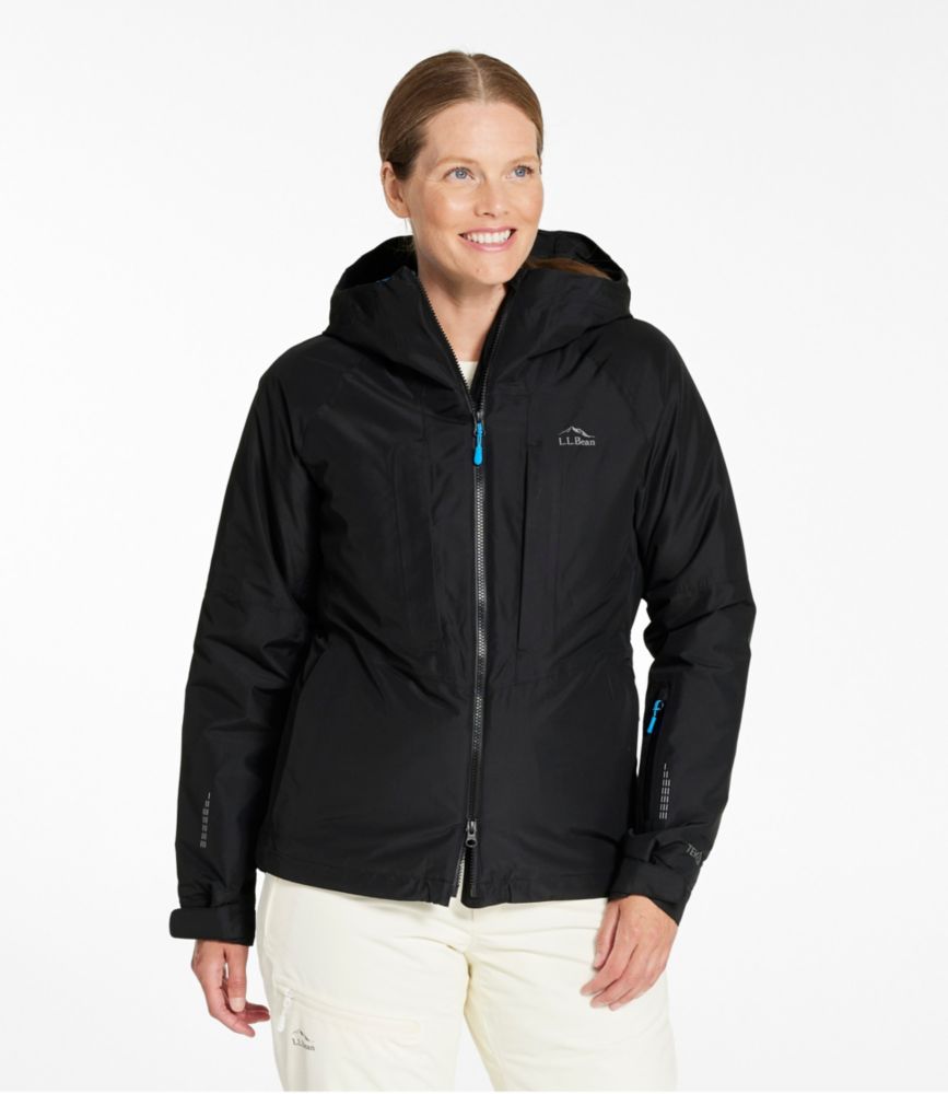 Women's Wildcat Waterproof Ski Jacket, Deep Rosewood/ Sienna Brick, small image number 2