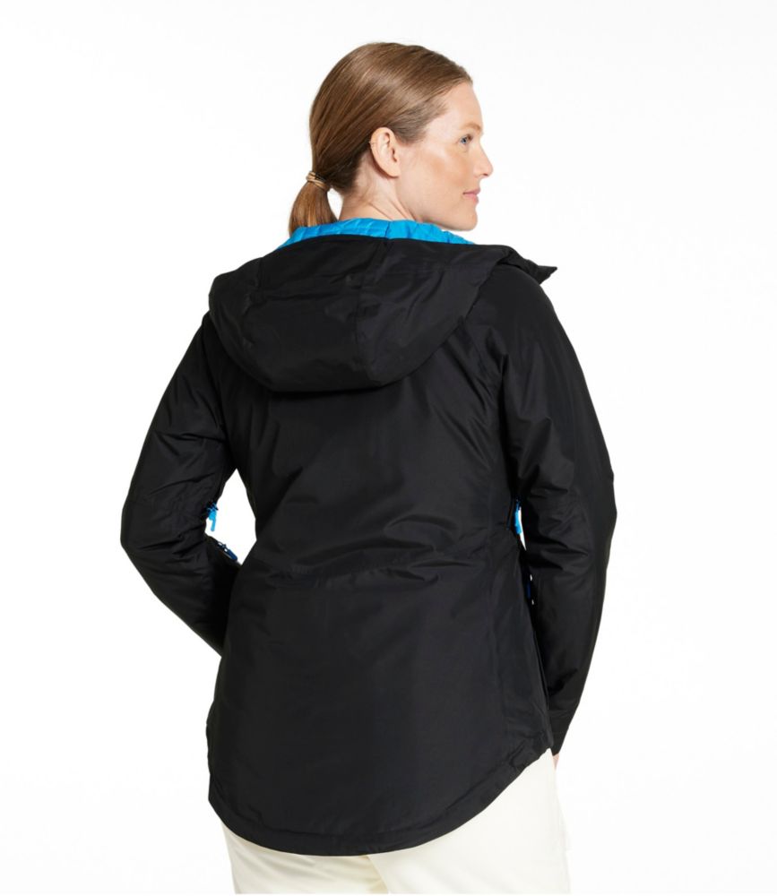 Women's Wildcat Waterproof Ski Jacket, Deep Rosewood/ Sienna Brick, small image number 3