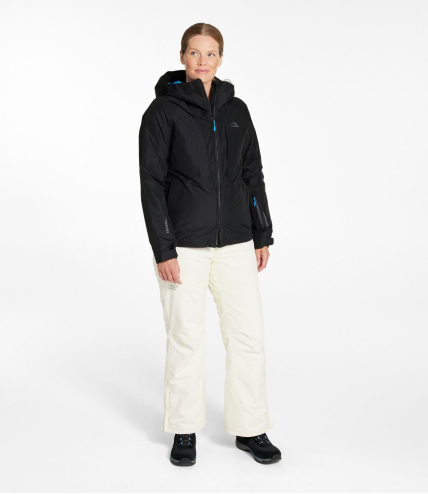 Women's Wildcat Waterproof Ski Jacket, Deep Rosewood/ Sienna Brick, small image number 4