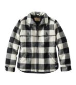 Women's Maine Guide Zip Front Jac-Shirt with Primaloft, Plaid