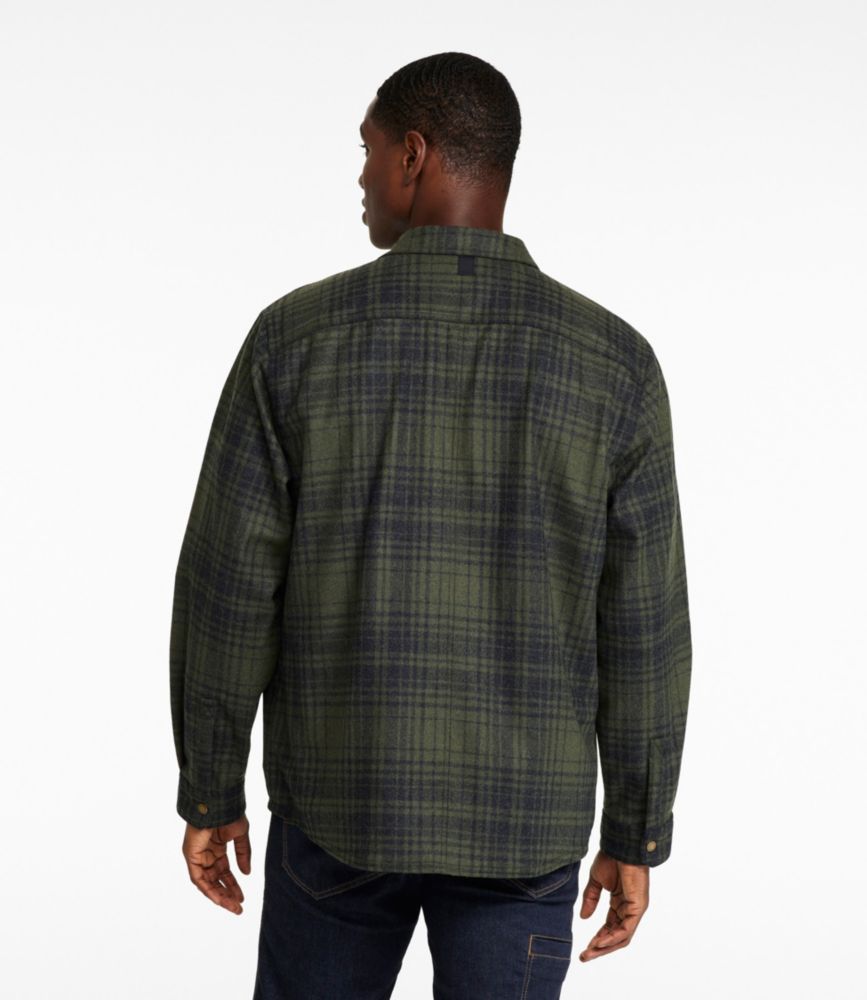 Men's Maine Guide Lightweight Wool Field Shirt, Plaid