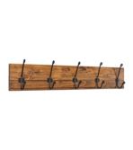 Rustic Wooden Wall Rack