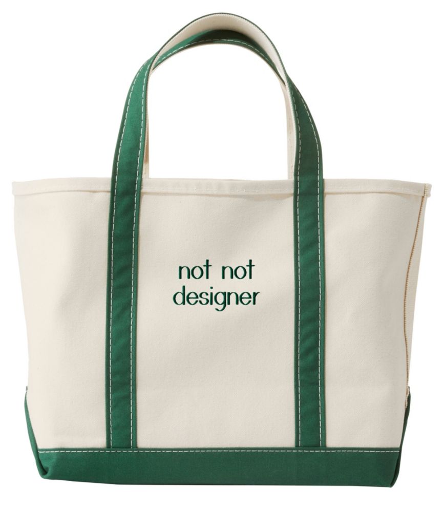 Embroidered Boat and Tote