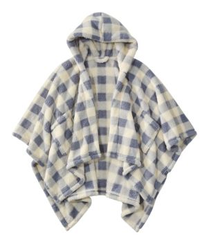 Cozy Sherpa Wearable Throw, Plaid