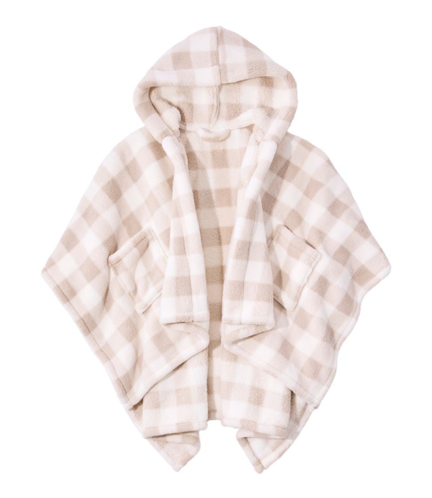 Cozy Sherpa Wearable Throw, Plaid