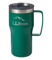L.L.Bean Insulated Bean Canteen Water Bottle Emerald Spruce Regular, Stainless Steel