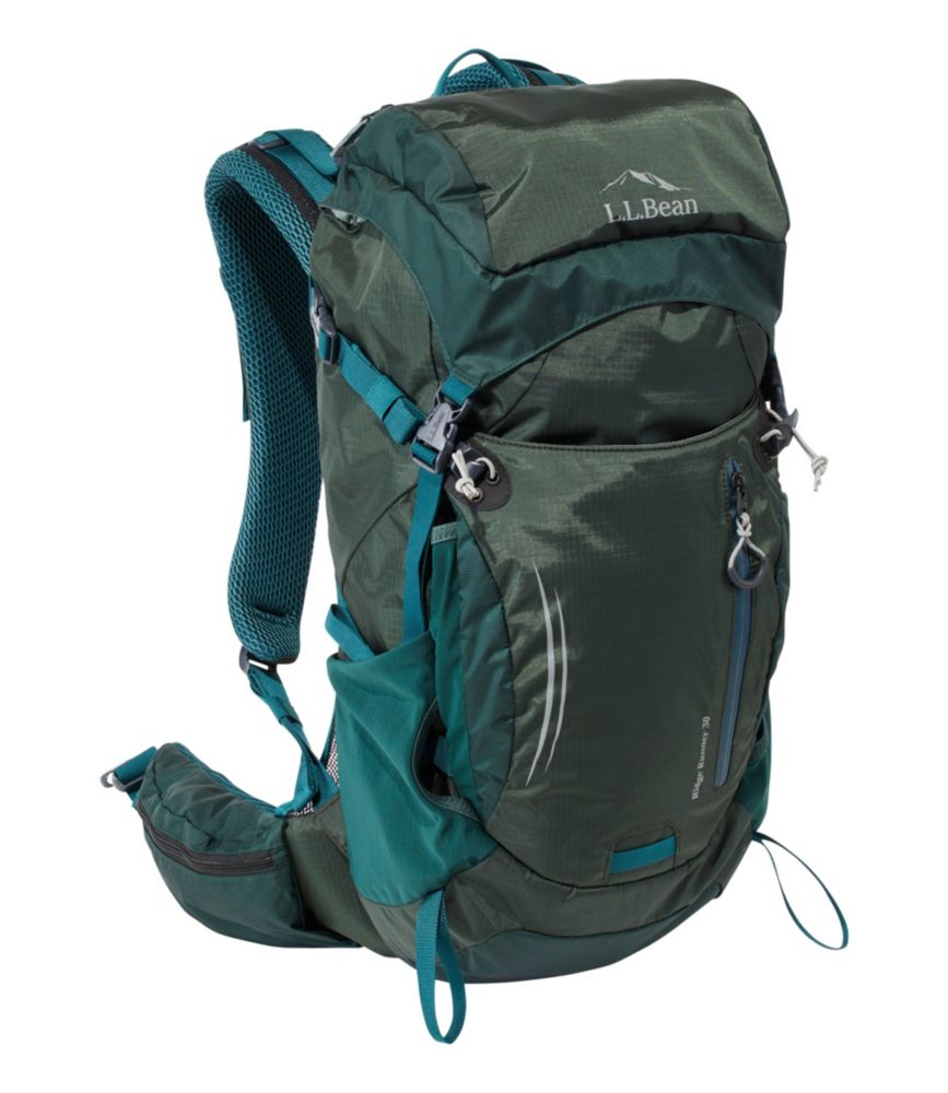 L.L.Bean Ridge Runner Plus Day Pack, 30L, Black Spruce/Deepest Pine, small image number 1