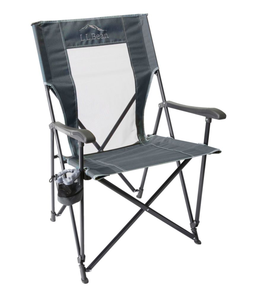 L.L.Bean Easy Comfort Camp Chair Max, Dark Graphite, small image number 1