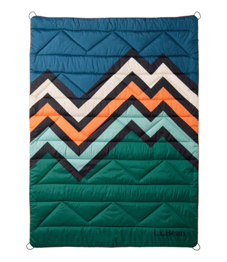 L.L.Bean Puffer Blanket, Zig Zag, small image number 1