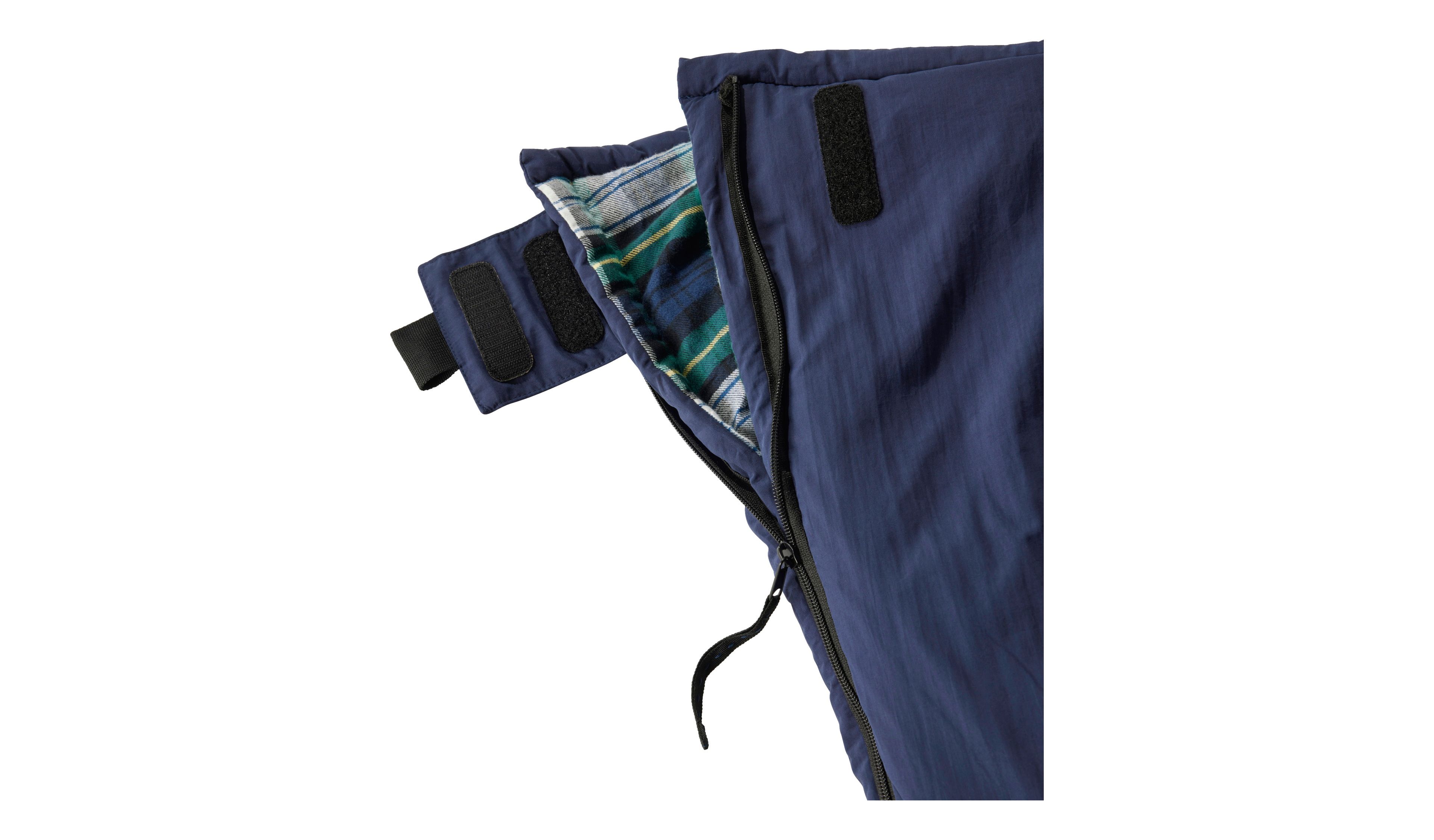 L.L.Bean Flannel Lined Camp Sleeping Bag, 0°