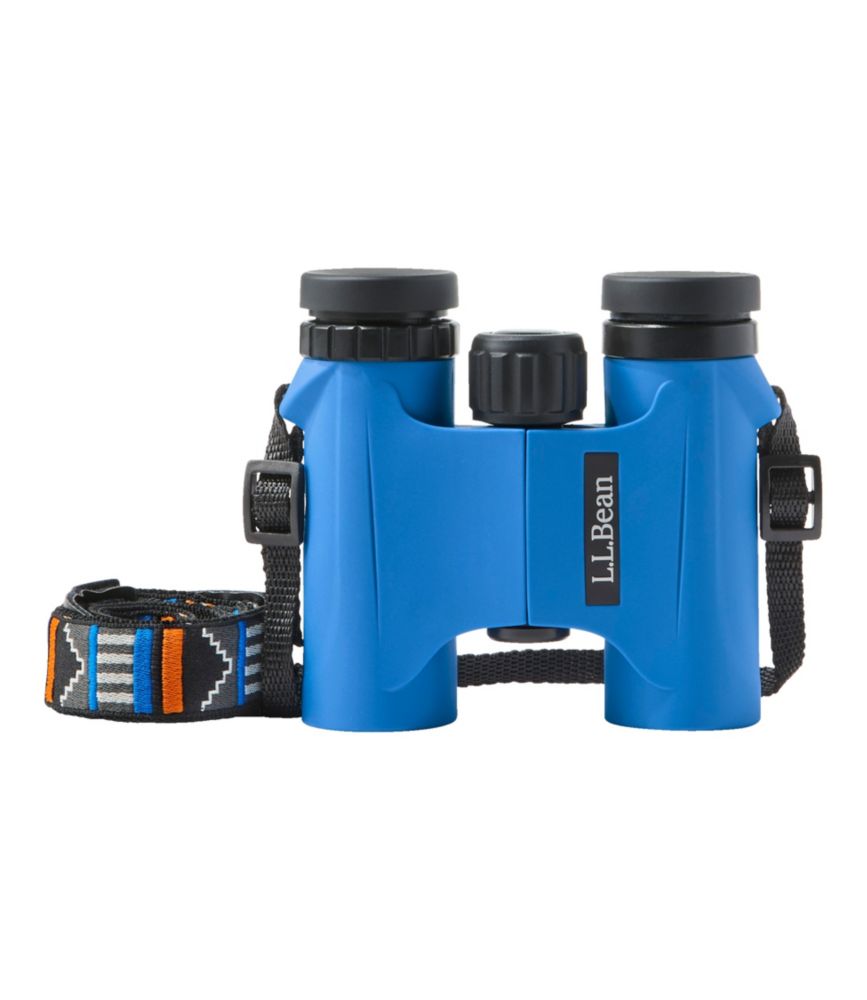 L.L.Bean Discovery Sport Waterproof Binocular, 10x25 Print, Blue, small image number 2