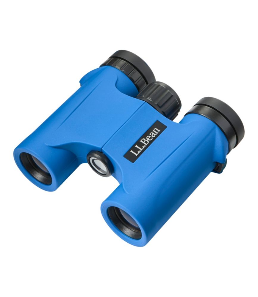 L.L.Bean Discovery Sport Waterproof Binocular, 10x25 Print, Blue, small image number 1