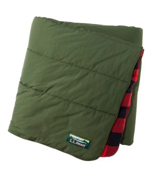 L.L.Bean Flannel Camp Blanket, Extra-Large
