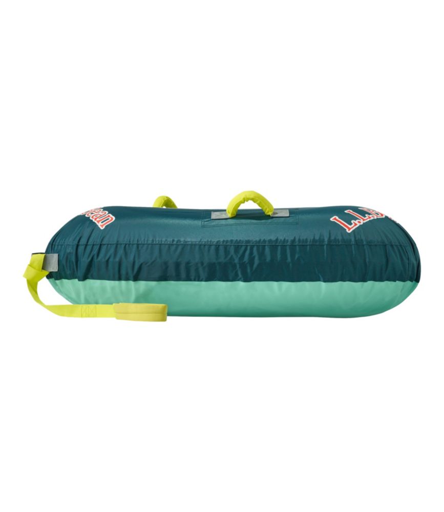 L.L.Bean Stowaway Snow Tube, Mallard Teal/Soft Juniper, small image number 3