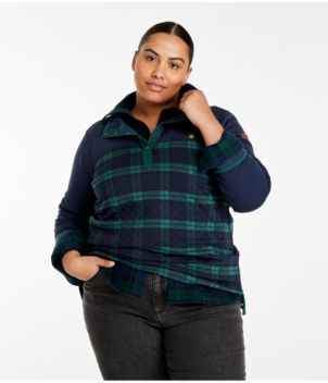 Ll bean plus size on sale sweaters