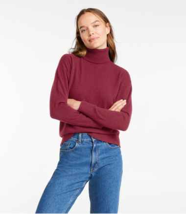 Women's Classic Cashmere Sweater, Turtleneck