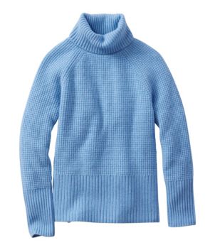 Women's SuperSoft Waffle Sweater, Turtleneck