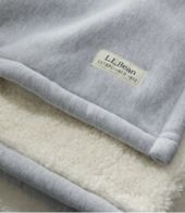 Sweatshirt material throw online blanket