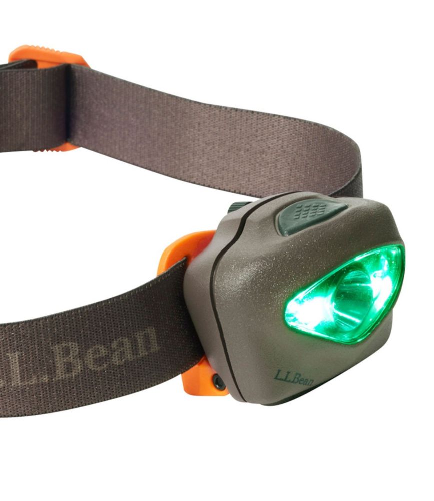 L.L.Bean Trailblazer Sportsman 550 Headlamp, Olive/Olive, small image number 2