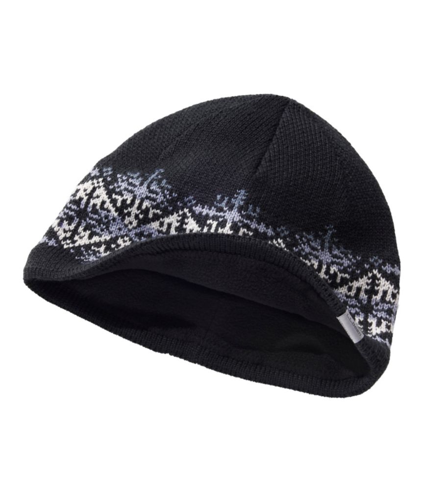 Women's Boundless Beanie, Midnight Black Snowflake, small image number 2