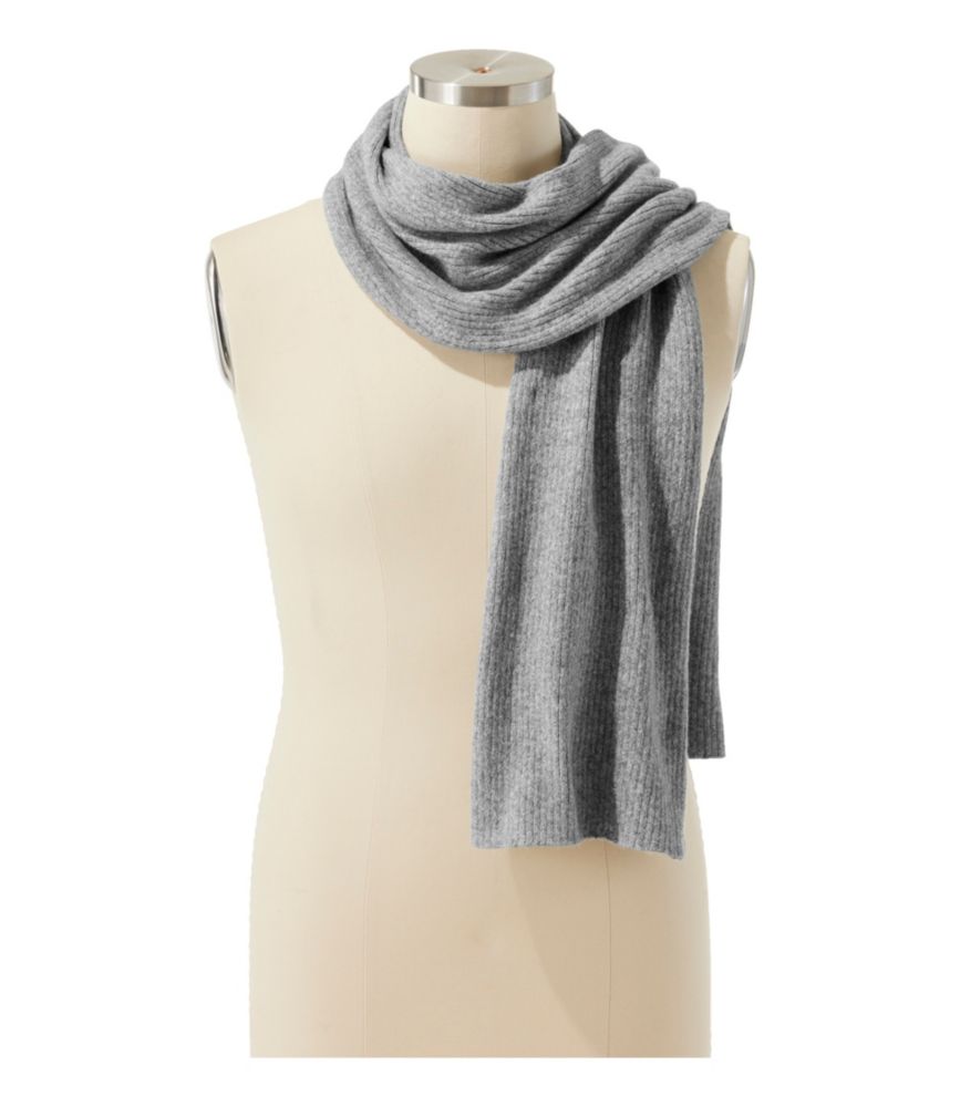 Adults' Wicked Soft Rib Scarf, Pearl, small image number 2