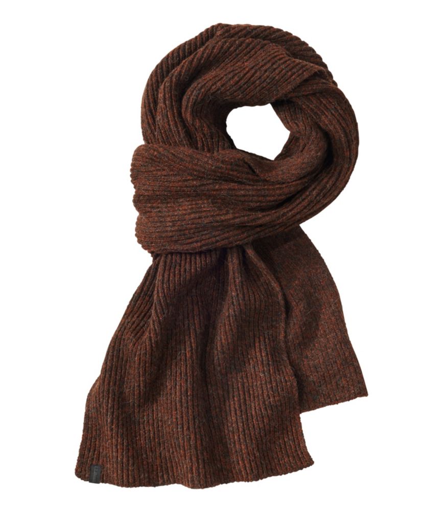 Adults' Wicked Soft Rib Scarf, Gingerbread, small image number 1