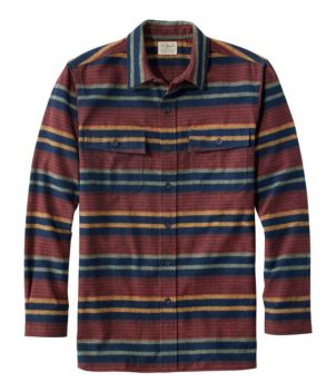 Men's Chamois Shirt, Slightly Fitted, Stripe