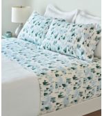 Skier Scenic Flannel Sheet Set Collection