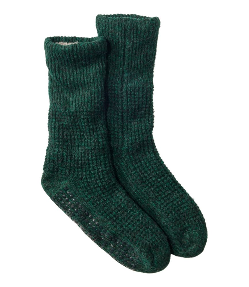 Adults' Wicked Cozy Socks, Deep Green, small image number 1