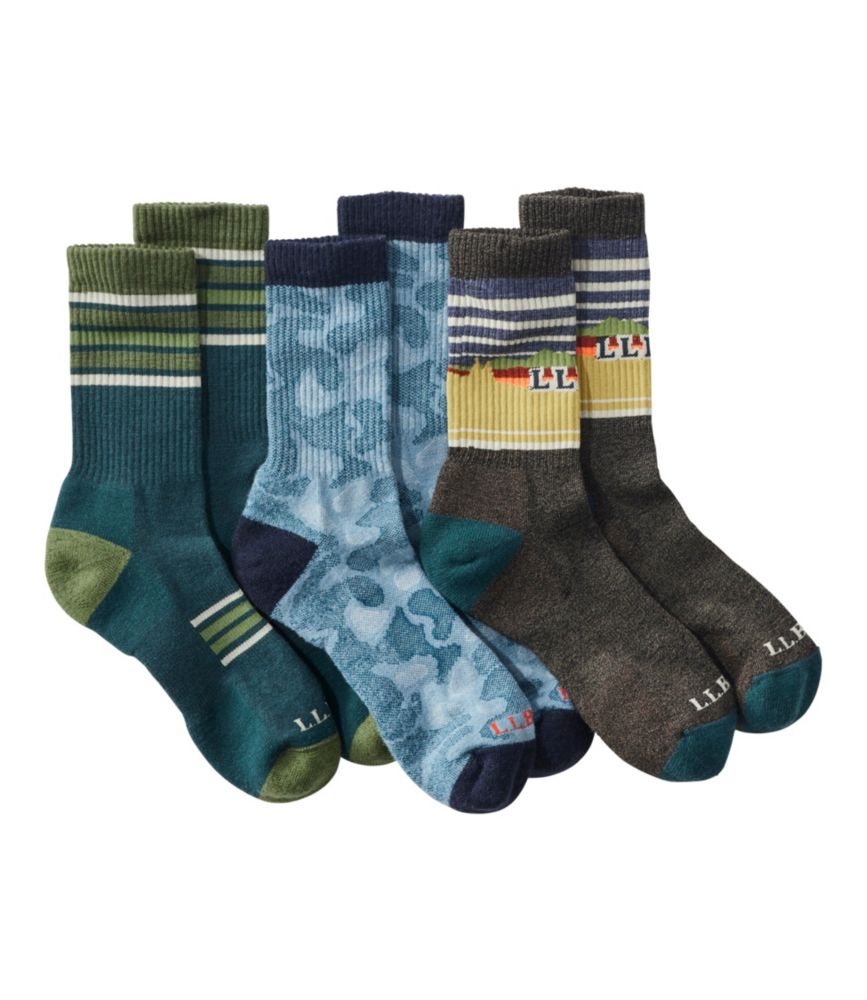 Adults' Katahdin Hiker Socks Gift Set, 3 Pairs