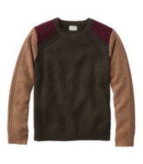 Men's Maine Guide Merino Sweater Vintage Olive Extra Large, Merino Wool Lambswool | L.L.Bean