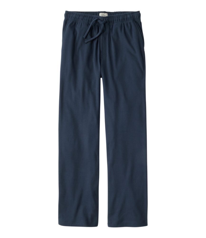 Men's Bean's Cotton Knit Pajamas, Sleep Pants