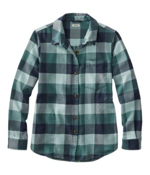 Women's Soft-Brushed Flannel Shirt