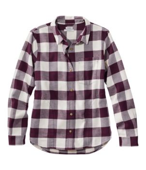 Women's Soft-Brushed Flannel Shirt