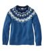 Color Option: Deep Blue Fair Isle, $99.95
