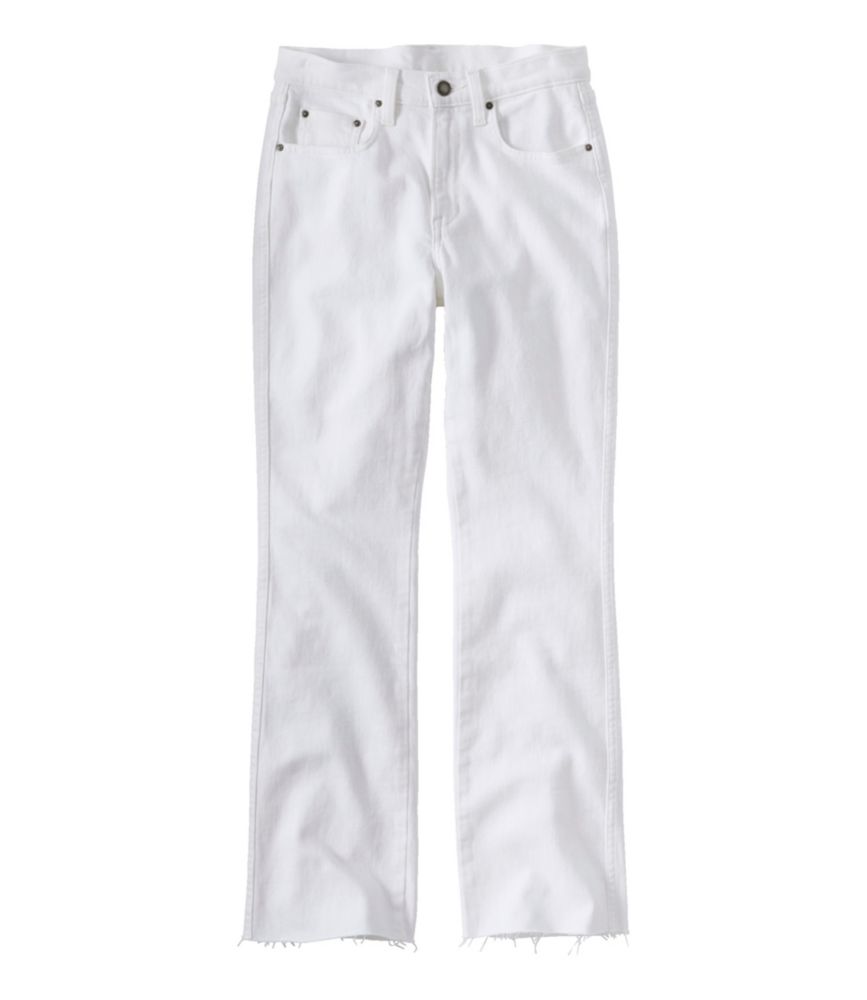 Women's L.L.Bean Everyday Stretch Jeans, High-Rise Mini Bootcut Ankle