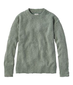 Women's Cotton Ragg Sweater, Crewneck