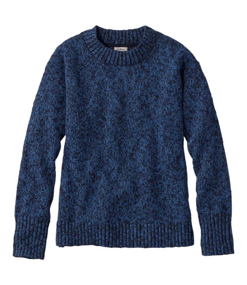 Women's Cotton Ragg Sweater, Crewneck