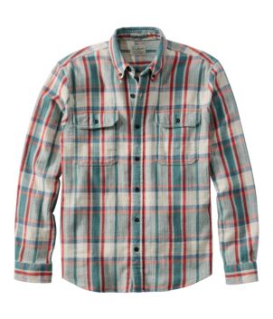 Men's 1912 Field Flannel Shirt, Slightly Fitted Untucked Fit, Plaid